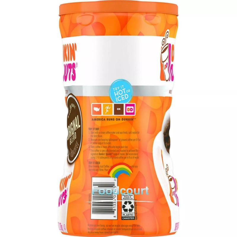 Dunkin' Donuts 2 Packs Dunkin' Donuts Original Blend Ground Coffee