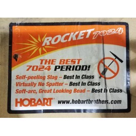 Hobart 50 # Case Hobart Rocket 7024 AWS:E7024 3/16" S112959-031 Welding Sticks 50 LBS