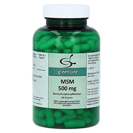 MSM 500 mg capsules