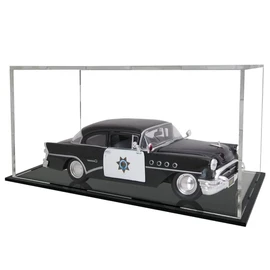 THE DISPLAY BOX CO | Caja de Acrílico Exhibición Vitrina Transparente Display de Acrilico Exhibidor para Colecciones de Autos a Escala 1:14 a 1:18 (32x16x16cm)