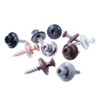SECCARO Plumbing Screws 4.5 x 25 mm, RAL 9005 Jet