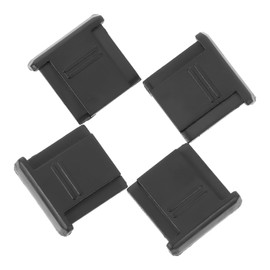 OSALADI 4pcs Hot Shoe Cover Protective Cap for Camera Hot Shoe Mount Easy to Install and Remove Prevents Dust and Circuits for Photography Accessories