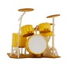 Fridolin 11572 3D Paper Model - Drums