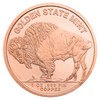 1 oz Copper Buffalo Round with Protective Capsule