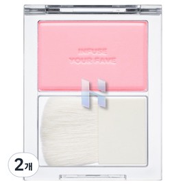 Holika Holika My Fave Infusing Blush 5.5g, 09 Icing, 2 pieces / 홀리카홀리카 마이페이브 인퓨징 블러쉬 5.5g, 09아이싱, 2개