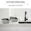 Heran 2 Pack Kitchen Sink Caddy Sponge Holder, Hanging Ajustable