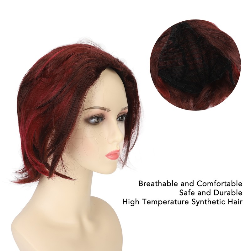 Men Cosplay Short Wig Anime Character Cosplay Costume High Temperature