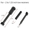 eVerHITCH Hitch Covers Lock Pin Set - 5/8" and 1/2"