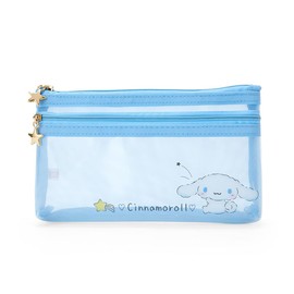 Sanrio 054054 Cinnamoroll Flat Pen Case, Cinnamoroll, 4.3 x 7.9 x 1.0 inches (11 x 20 x 2.5 cm), Character