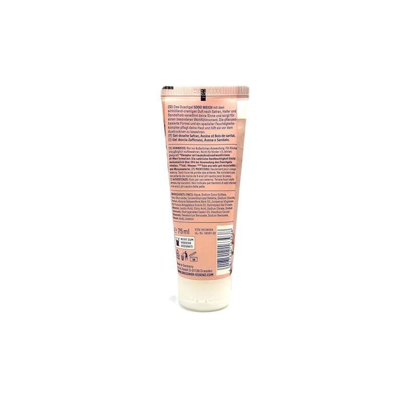 Dresdner Essenz Shower Gel Sooo Soft Travel Size 4 x