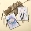 Mr. Pen Detail Paint Brush Set - 9pcs, Gold/Black, Miniature,