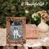 WeMaison 4X6 Wooden Photo Frame with 1 Iron Stand -