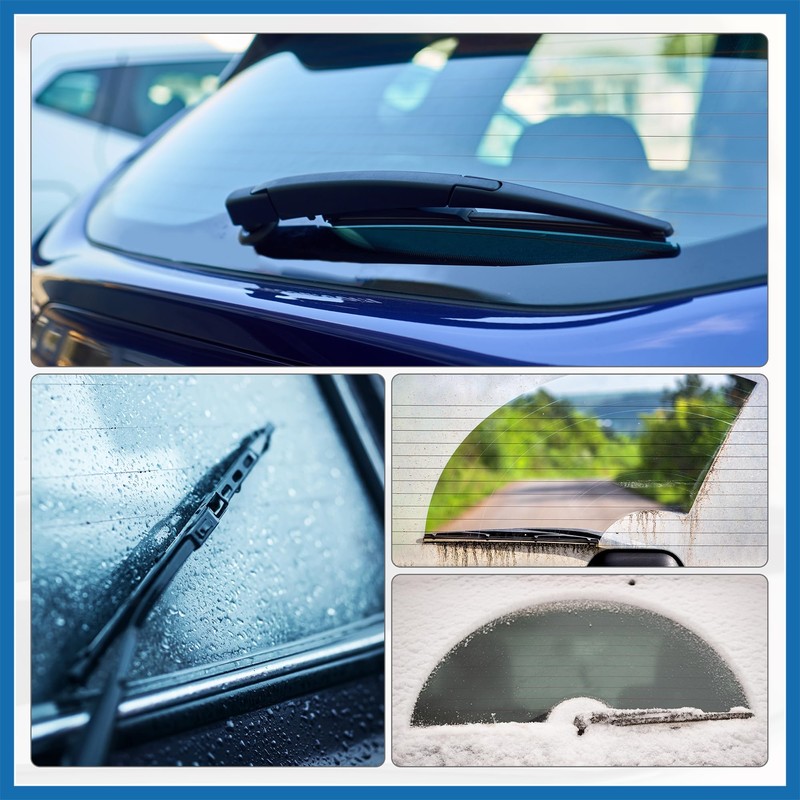 A ABSOPRO 10" 10" Rear Windshield Wiper Blade for Jeep