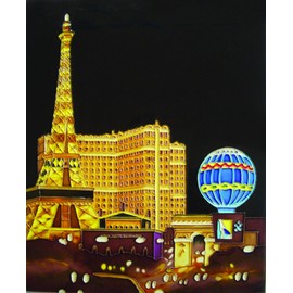 LV_Paris - Decorative Ceramic Art Tile - 11"x14" En Vogue