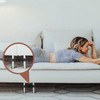 6 Pack Sectional Couch Connectors, Keep Sofa in Place Without
