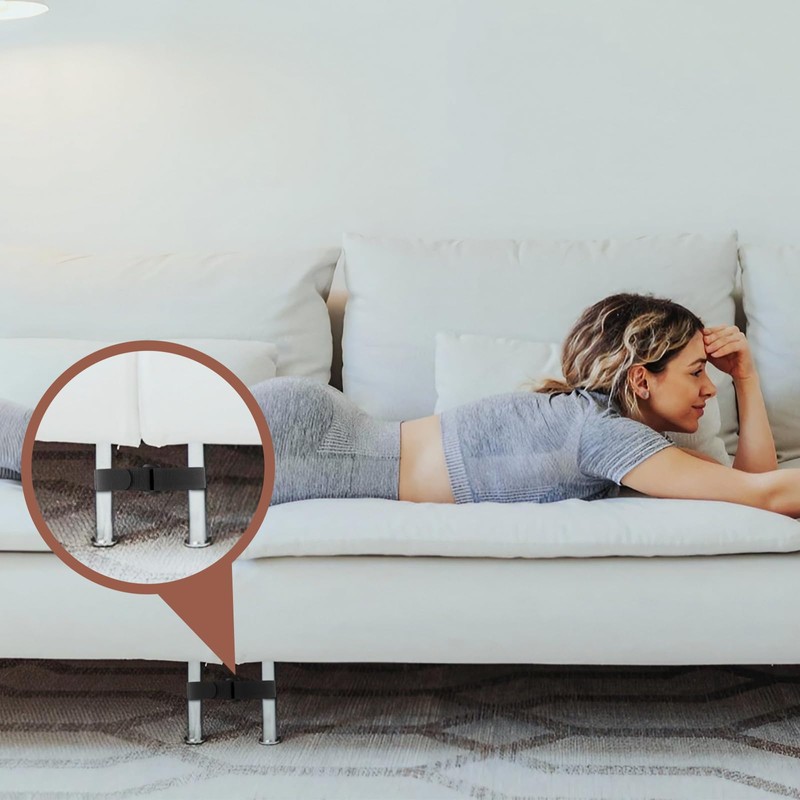 6 Pack Sectional Couch Connectors, Keep Sofa in Place Without