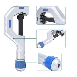 Plyisty Stainless Steel Pipe Cutter, Stainless Steel Pipe Cutter, Pipe Cutter, Compatible with 5mm to 70mm Pipe, for Cutting Copper, Aluminium and Stainless Steel Pipes
