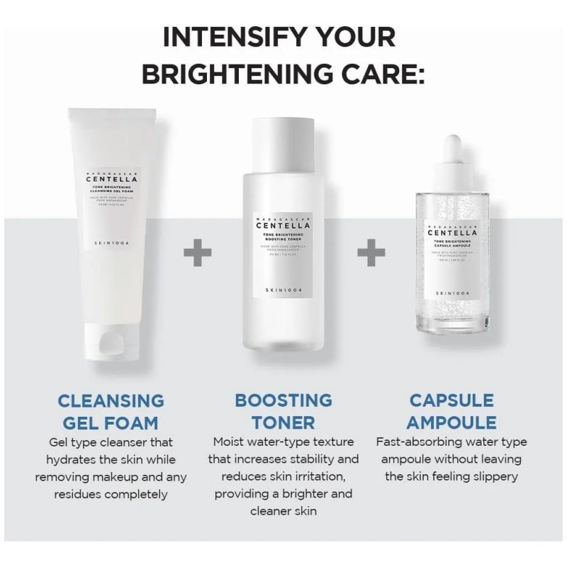 Skin1004 Madagascar Centella Tone Brightening Boosting Toner Momento De Aplicacin