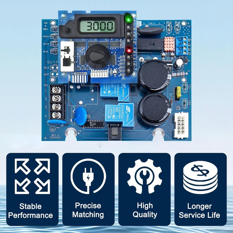 GLX-PCB-RITE Main Circuit Board & GLX-PCB-DSP Display Board Replacement for