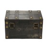 Wooden Treasure Chest Boxes Hand Crafted Vintage Wooden Box with