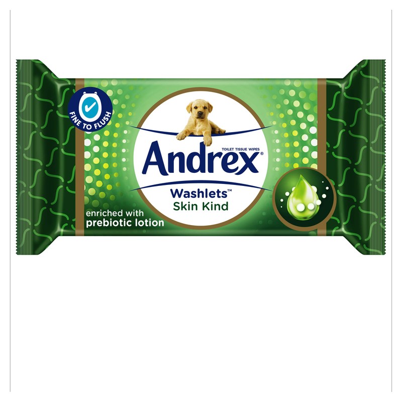 Andrex Skin Kind 36 Wipes