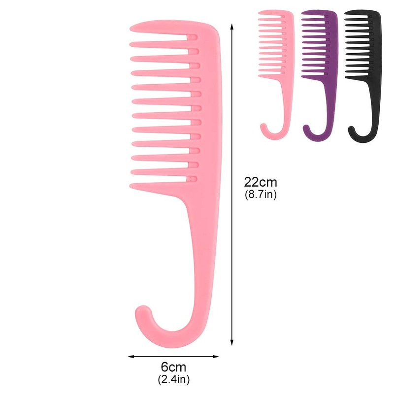 tiopeia 3 Pack Hair Comb Large Wide Tooth Comb Shower