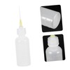 TEHAUX 5 Pcs Precision Tip Applicator Bottles Lightweight Plastic Glue