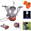 Queta Camping Cookware Set, Camping Pot with Stove Picnic Hiking