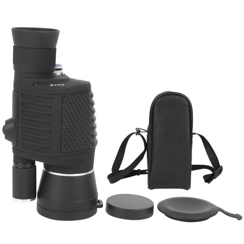 8x40 Waterproof Outdoor Handheld Monocular Telescope HD Night Vision Spyglass