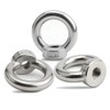12PCS Ring Lifting Eye Nuts Femal Threaded Nut Fastener 304