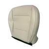 SHTLYH Driver Bottom Microfiber Leather Perforated Seat Cover Fit for