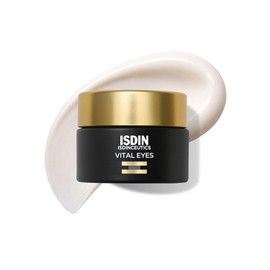 ISDIN Isdinceutics vital eyes, crema contorno de ojos antiarrugas, con melatonina y cafeina, 15 ml