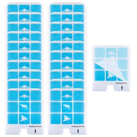 Kuxinage 20 Pcs Refill Glue Cards Compatible with Safer Home SH502, SH503 Indoor Fly DT3005W Plug-in Bug Light for Flies, Fruit Flies, Moths, Gnats, and Other Flying Insects