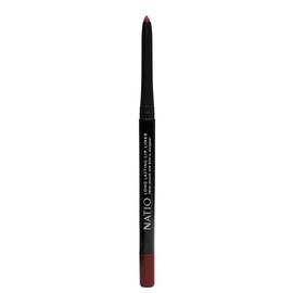Natio Australia Long Lasting Lip Liner Tulip 0.3g - Dark Berry Mechanical Lip Pencil - Long Wearing, Prevents Lipstick Bleeding, Cruelty Free - Enriched with Vitamin E