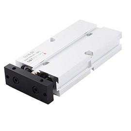 uxcell TN16x50 16mm x 50mm Double Rod Dual Action Pneumatic Air Cylinder