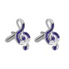 TOCCOOL Note Cufflinks, Men's Cufflinks, Music Cufflinks Set, for Wedding,