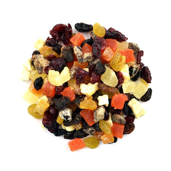 Anna and Sarah Mini Fruit Trail Mix, Dried Fruits Assortment, Healthy Snack in Resealable Bag, 1lb 1 Pack