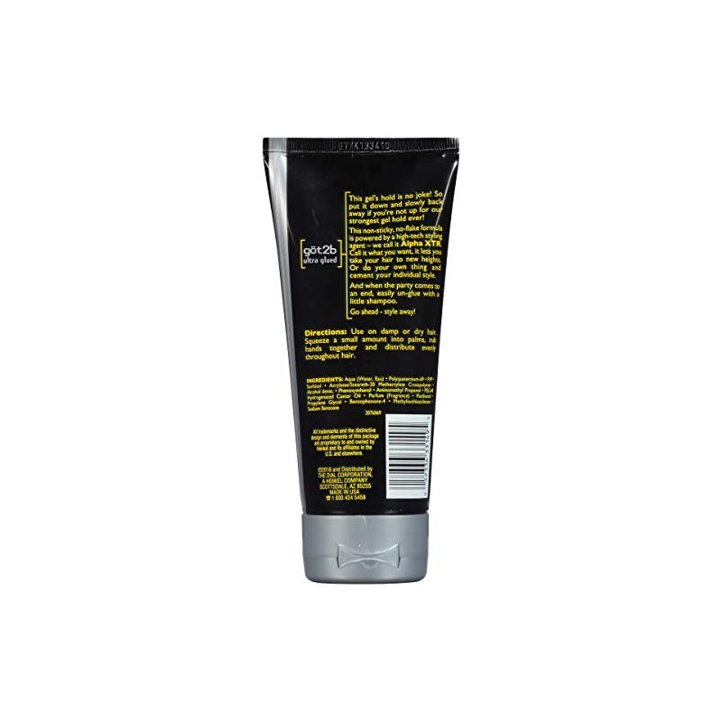 Got2b Ultra Glued Invincible Styling Gel Cabello Onzas Paquete