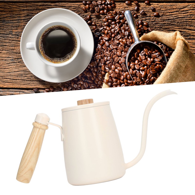 Pour Over Coffee Kettle Gooseneck Fine Spout Stainless Steel Coffee