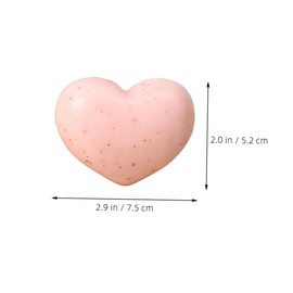 minkissy 1 Set Beautiful Butt Peach Soap Soaps Butt Care Cleaning Soap Refreshing Skin Soap Bar Butt Soap Butt Scrub Exfoliating Soap Cleaning Soap Bar Hip Exfoliating Soap Scrub Soap Pink