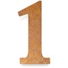 Vintage House Number 1 - Solid, Weatherproof & Durable -