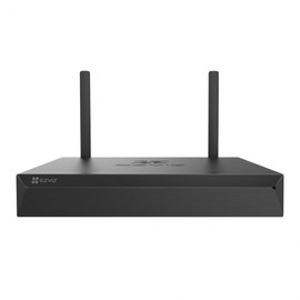 Wired/Wireless CCTV Camera NVR Recorder 4-Channel WiFi Home Cam Video Storage HDMI TV Monitor Multi-viewer Splitter