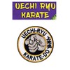 UECHI-RYU Karate Japanese Gi Badge Patch 3inch Embroidered Martial Arts