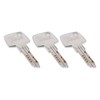 QPlus24 EC660 30/55 Lock Cylinder Set with Security Card, 3