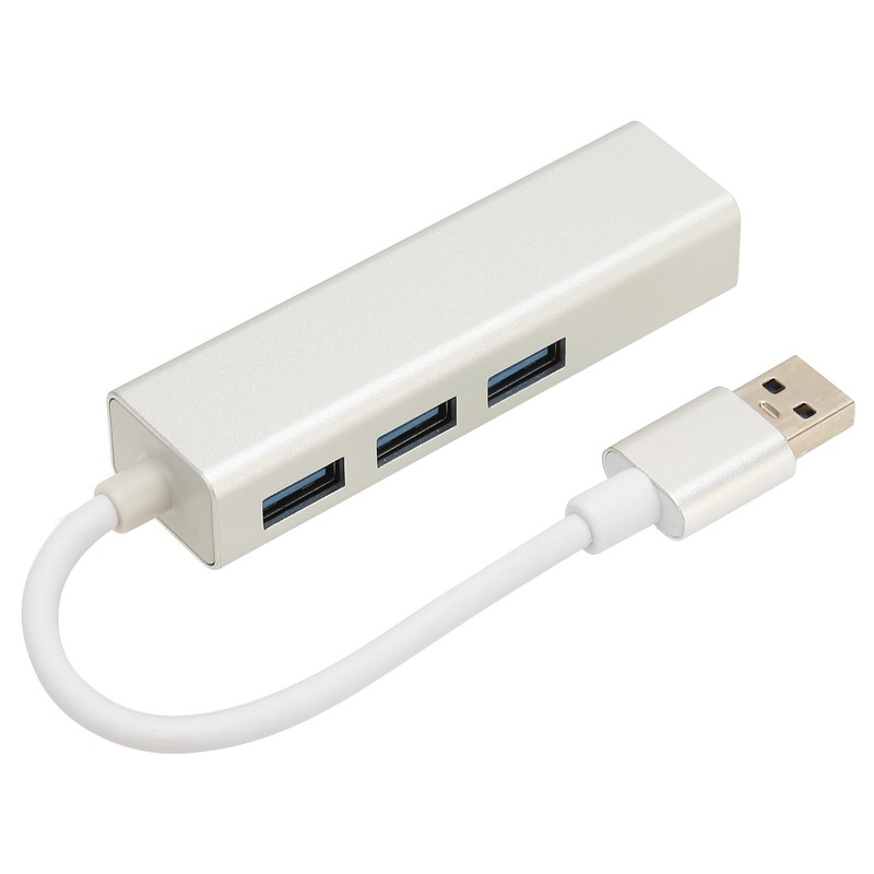 USB3.0 to Ethernet Adapter with RJ45 Ethernet Port 5Gbps 3