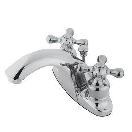 Kingston Brass KB7641AX English Country Center Set Lavatory Faucet, 4-3/4-Inch, Polished Chrome