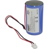 HQRP 3.6V Lithium Thionyl Chloride D-Size Battery Compatible with DSC