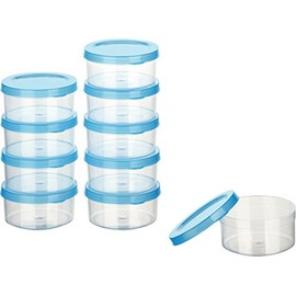 Kigima Mini Freezer Container Set, Various Sizes
