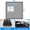 Riare 23ft Round Swimming Pool Net Screen, Fine Mesh Leaf
