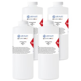 n-Propanol Alcohol, Lab Grade, Ideal for Personal Care and Cosmetics, Cleaning - Made in USA (4 Liters (Pack of 4 x 1 Liter Bottles))